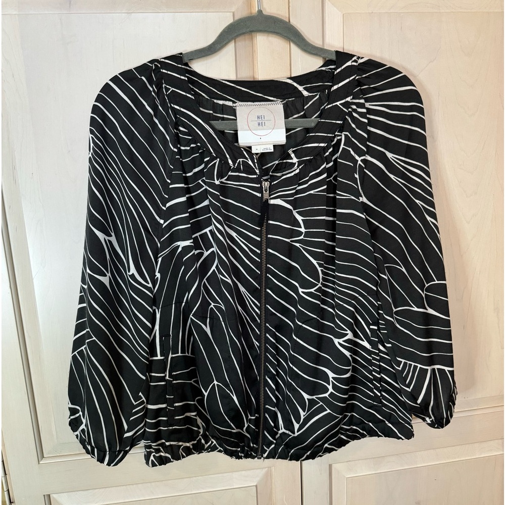 Anthropologie • Hei Hei Aroha Bomber Zipper Jacket